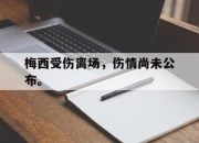 IM官方网站最新下载-梅西受伤离场，伤情尚未公布。